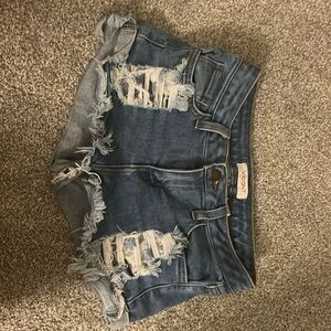VIBRANT JEAN SHORTS